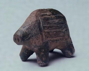 日ノ浜遺跡出土の動物土偶