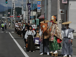 福島大神宮祭礼行列