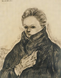 人物（黒いコート）