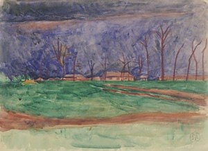 曇の日の練兵場