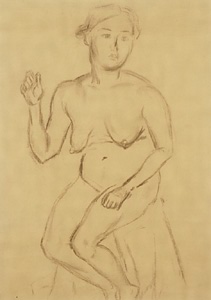 裸婦（羅布かづく人）