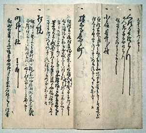 国分苦竹村風土記御用書出（伊沢家文書）