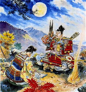 屏風・挿絵-武者絵ー山口将吉郎　　　　