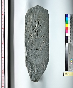 板碑（祇園城跡小山市民病院地点出土品）報告書No.69