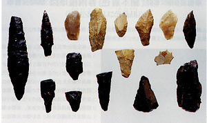 有舌尖頭器類73点