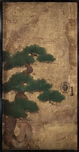 黒書院三の間東襖南より1