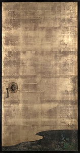  黒書院三の間東襖南より6 