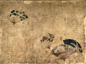 黒書院四の間東長押上貼付南より1