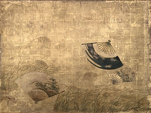  黒書院四の間西長押上貼付北より3 