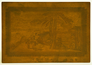 「三囲眺望之図」「新吉原俄之図」原版