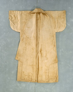 徳川家康御譲品　白羽二重綿入小袖