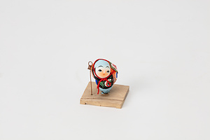 かすみ人形（たにし人形）　金棒引き