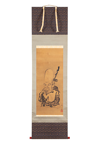 岡部洞水筆　寿老人