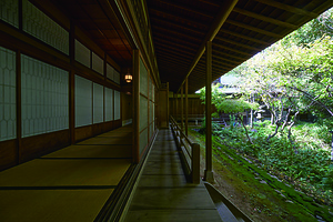 銅御殿主屋書院 濡縁