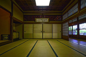 銅御殿 書院 印籠抉の襖