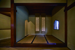 銅御殿 二階応接室 床の間