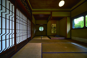 銅御殿 三階応接室 床の間