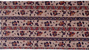 更紗布　宝相華唐草文