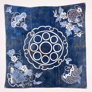 風呂敷　宝尽し文