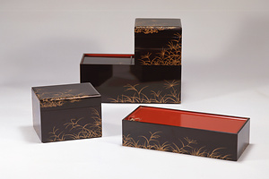 薄文蒔絵重弁当