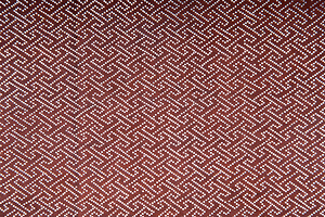 型紙　工字崩し文