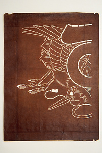 万祝用型紙　浦島