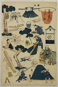 草花のはんじもの