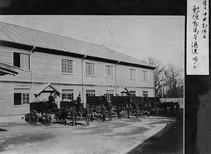 郵便逓送馬車(東京中央局)