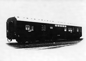 オユ10型取扱便専用車