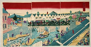 東京名所日本橋真景