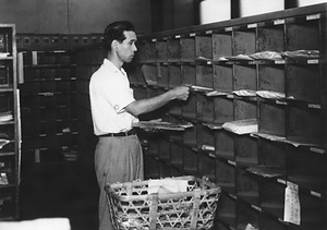 東京中央郵便局私書箱への区分