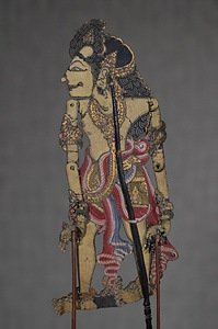 影絵芝居人形 ワヤン・クリ（ビマニュ）