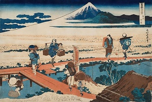 冨嶽三十六景《相州仲原》