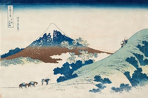 冨嶽三十六景《甲州犬目峠》