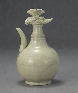白磁鳳首水注