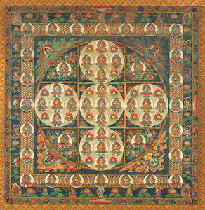 金剛界八十一尊曼荼羅