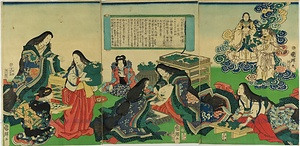 大日本蚕産神像並略伝