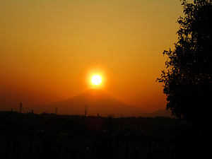 ダイヤモンド富士