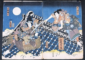 里見八犬伝　放龍閣之場