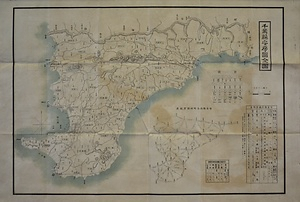 改正千葉県安房国全図
