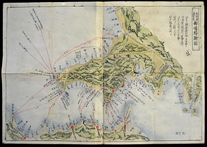 相模国浦賀表御備場絵図