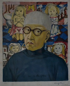 藤田嗣治「自画像」