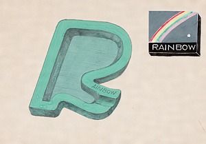 デザイン　レインボー灰皿