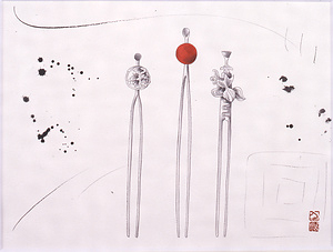 「きのね」かんざし