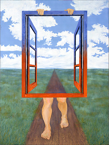 マグリットの風景