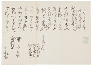 大島久次書状写