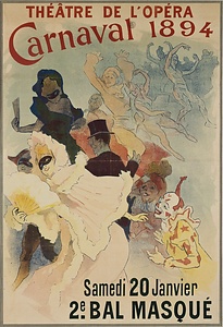 「1894年度謝肉祭第２回仮面舞踏会」オペラ劇場