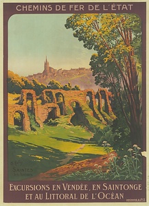ヴァンデ、サントンジュ、大西洋沿岸への旅行。フランス国鉄