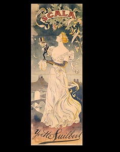 「イヴェット・ギルベール公演」スカラ座