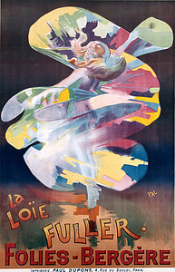 「ロイ・ フラー・ショー」フォリィ・ベルジェール座